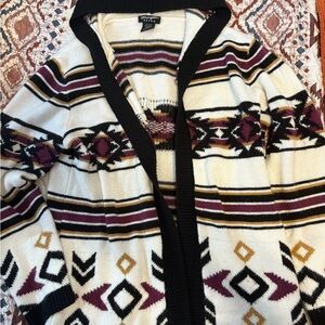 Wrangler Women's Cardigan - Black, Cream, Purple, Gold